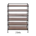 thumbnail image 14 of Seville Classics 3-Tier Resin Slat Shoe Rack, 26.5" W x 12.2" D x 19" H Assorted Colors, 14 of 22