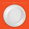 thumbnail image 2 of Hefty Supreme Foam Disposable Lunch Plates, 8 7/8", 250 ct., 2 of 7