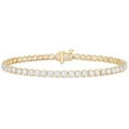 thumbnail image 1 of Lab Created Tennis Bracelet in 14K Gold, 1 of 6