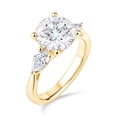 thumbnail image 3 of Lab Created 3.60 CT.T.W. Round Cut Diamond Ring in 14K Gold, 3 of 7