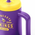 thumbnail image 5 of Logo Brands Minnesota Vikings Stainless Steel Leakproof Tumbler, 5 of 6