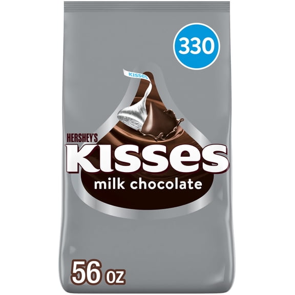 HERSHEY'S KISSES Milk Chocolate Candy, 330 pcs.