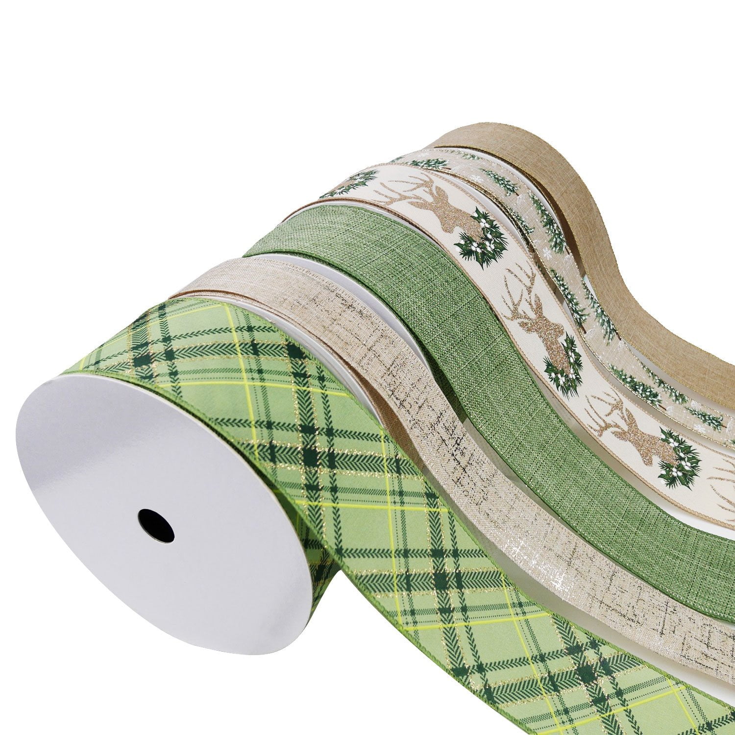 Member’s Mark Premium Wired Holiday Ribbon, 6 pk. - Samsclub.com