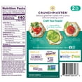 thumbnail image 2 of Crunchmaster Ranch Flavored Rice Crackers, 8 oz., 2 pk., 2 of 6