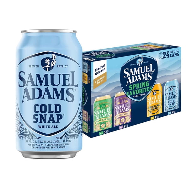 Samuel Adams Seasonal Primetime Ale and Lager Beer Variety Pack