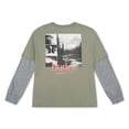 thumbnail image 6 of Hurley Boys Graphic 2-Fer T-Shirt, 6 of 8
