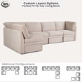 thumbnail image 5 of Serta Brady Modular Sectional Sofa, 5 of 14