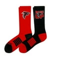 thumbnail image 2 of Atlanta Falcons Adult 2-Pack Crew Socks, 2 of 3