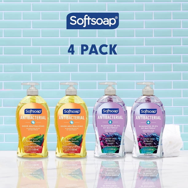 Softsoap Antibacterial Liquid Hand Soap, 11.25 fl. oz., 4 pk