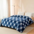 thumbnail image 1 of Yellowstone Dutton Plaid 106" x 94" Queen/King Cloud Blanket, 1 of 6