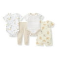 thumbnail image 4 of Burt's Bees Baby 4-Piece Playwear Set, 4 of 9