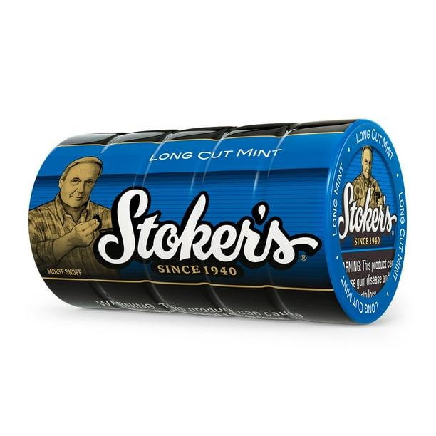 stokers mint chewing tobacco Stoker's Long Cut Mint Tobacco 1.2 oz., 5 pk