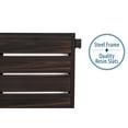 thumbnail image 4 of Seville Classics 3-Tier Resin Slat Shoe Rack, 26.5" W x 12.2" D x 19" H, 4 of 13
