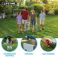 thumbnail image 3 of Lifetime Lightweight Cornhole Set, Includes Eight Bean Bags, 3 of 10