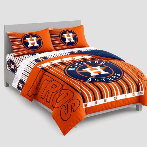 Logo Brands Houston Astros Bed-In-A-Bag Set