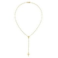 thumbnail image 2 of High Polish Rosary Bead Necklace in 14K Gold, 2 of 6