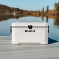 thumbnail image 5 of Igloo 70 QT Marine Ultra Ice Chest Cooler, White and Gray, 5 of 13