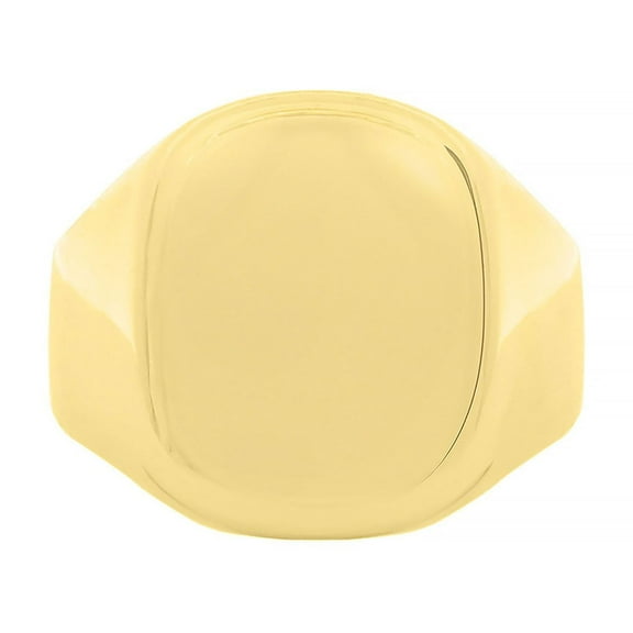 Squared Signet Ring in 14K Gold