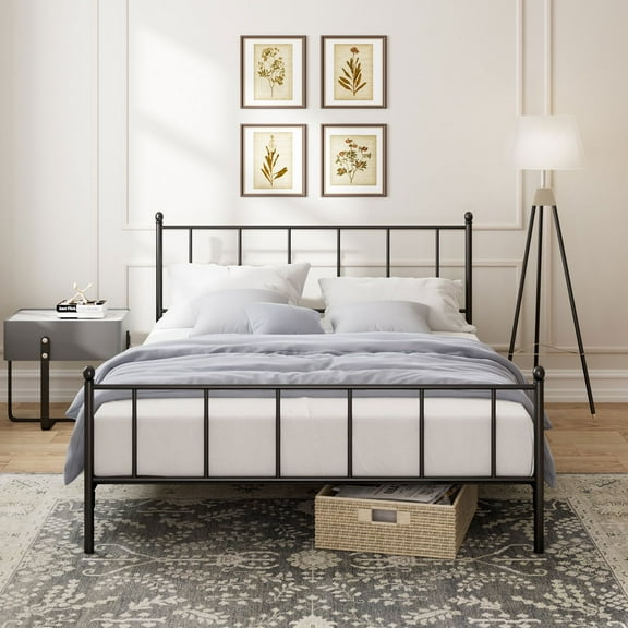 Zinus Night Therapy Henry 38” Metal Platform Bed Frame, Assorted Sizes