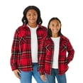 thumbnail image 5 of Member's Mark Girls Sherpa Lined Shacket, 5 of 8
