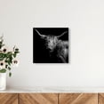 thumbnail image 3 of A Cow Square Rustic Farmhouse Canvas Print by Oliver Gal Prints, 3 of 5