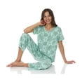 thumbnail image 9 of Flora Nikrooz 2 Piece Short Sleeve Capri PJ Set, 9 of 10