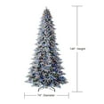 thumbnail image 4 of Member's Mark 12' 1,000 LED Pre-lit Flocked Aspen Pine Christmas Tree, 4 of 14