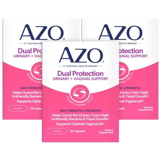 AZO Dual Protection Probiotic 90ct Bundle