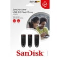 thumbnail image 1 of SanDisk 64GB Ultra USB 3.0 Flash Drive 3-pk., 1 of 7