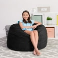thumbnail image 2 of Comfy Sacks Kids 3’ Memory Foam Bean Bag Chair, Choose Color, 2 of 6