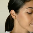 thumbnail image 6 of Love Knot Stud Earrings in 14K Gold, 6 of 7