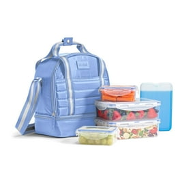 Fit Fresh Lunch Bag, Includes Meal Prep Set and Ice Pack