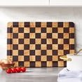 thumbnail image 2 of Member's Mark Checkered Wooden Cutting Board, 2 of 3