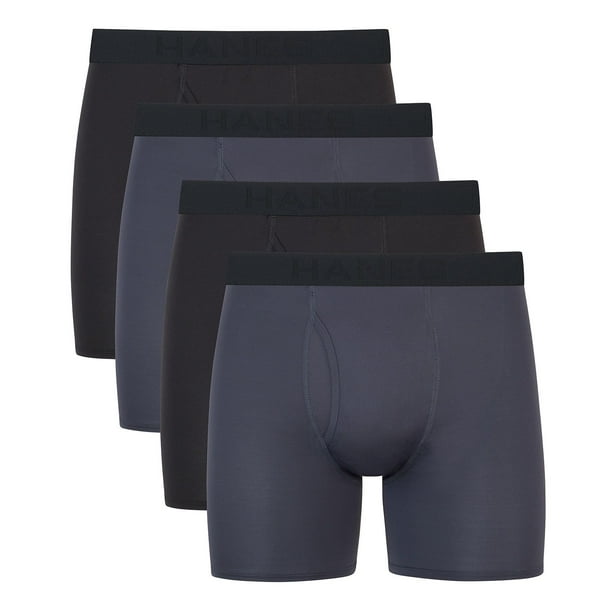 Hanes Men's 4-Pack Performance Stretch Boxer Brief - Samsclub.com