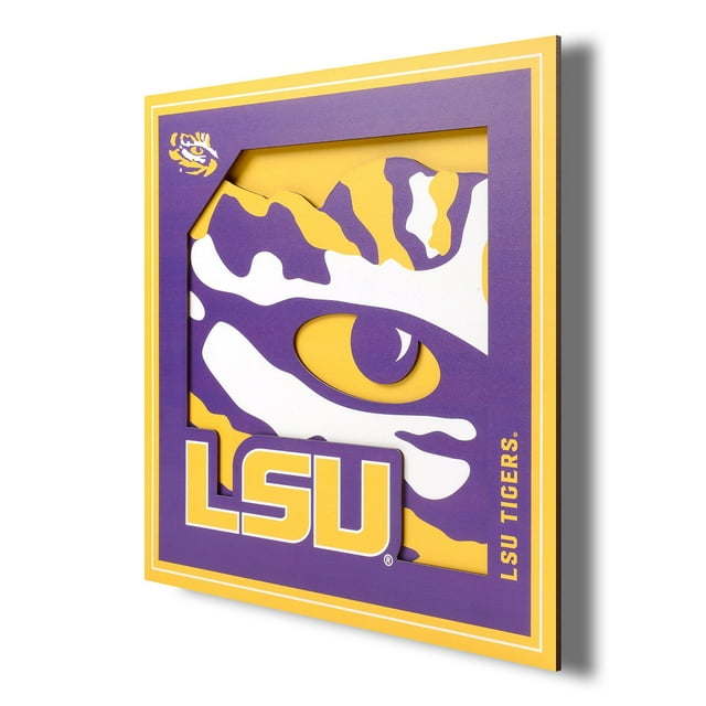 YouTheFan NCAA 3D Logo Series Wall Art - 12x12