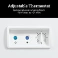 thumbnail image 5 of Igloo 3.5 Cu. Ft. Chest Freezer, White, 5 of 8