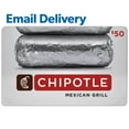 thumbnail image 1 of Chipotle Email Delivery Gift Card, Various Amounts, 1 of 1