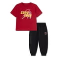 thumbnail image 5 of Converse Toddler Boys Tee and Joggers 2-Piece Set, 5 of 7