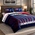 thumbnail image 4 of Logo Brands New England Patriots Bed-In-A-Bag Set, 4 of 5