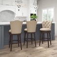 thumbnail image 5 of HH2Home Edenwood Wood Counter Height or Bar Height Swivel Stool, 5 of 10