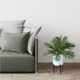 thumbnail image 2 of Faux 32" Phoenix Palm in White Ceramic Stand, 2 of 4