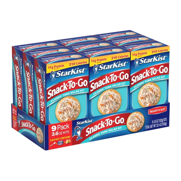 Starkist Tuna Salad Kit, 3.6 oz., 9 pk.