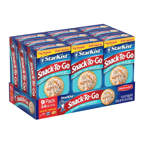 Starkist Tuna Salad Kit, 3.6 oz., 9 pk.