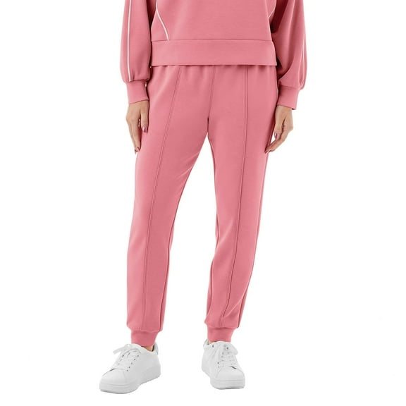 Member's Mark Women's Sandwash Front Seam Piping Jogger