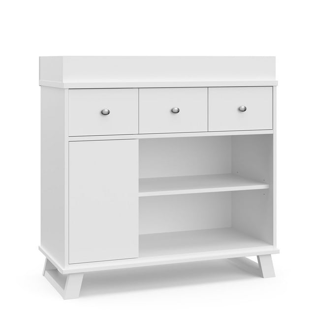 Storkcraft Modern Nursery Changing Table Dresser, Choose Color