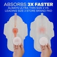 thumbnail image 5 of Always Ultra Thin Regular Pads with Wings, Size 1, 96 ct., 5 of 10