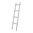 thumbnail image 4 of Honey-Can-Do Steel Ladder Blanket Rack, Black, 4 of 6