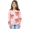 thumbnail image 3 of Zunie Girls Holiday Sweater, 3 of 6