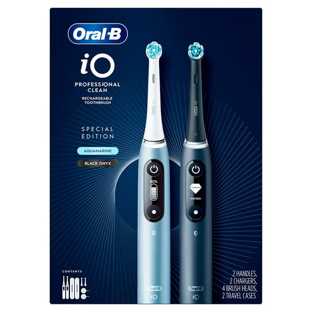 Oral-B iO Series 7 Electric Toothbrush, 2 pk., 4 Brush Heads