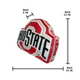 thumbnail image 4 of Logo Brands Ohio State Buckeyes XL Puff Pillow, 4 of 5